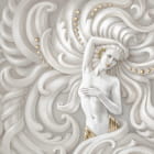 Miniatura fototapety Mädchen in Gold 3D
