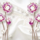 Miniatura fototapety Samtblumen 3D
