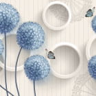 Miniatura fototapety Blauer Löwenzahn 3D