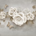 Miniatura fototapety Geheimnisvolle Rosen 3D