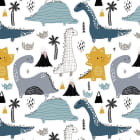 Miniatura fototapety Dinosaurier zeichnen