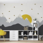 Miniatura fototapety Morgendämmerung in den Bergen we wnętrzu pokoju nastolatka