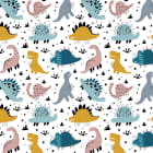 Miniatura fototapety Bunte Dinosaurier
