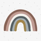 Miniatura fototapety Pastellfarbener Regenbogen