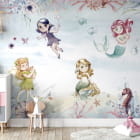 Miniatura fototapety Feen und Meerjungfrauen we wnętrzu pokoju dziecka