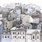Miniatura fototapety Stadtdächer