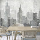 Miniatura fototapety Schlafende Stadt we wnętrzu kuchni