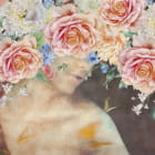 Miniatura fototapety Riesiger Blumenkranz