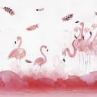 Miniatura fototapety Majestätische Flamingos