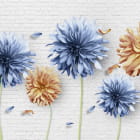 Miniatura fototapety Bunte Blumen 3D