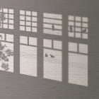 Miniatura fototapety Sonnenblendung an der Wand