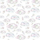 Miniatura fototapety Regenbogenwolken mit Kristallen