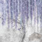 Miniatura fototapety Nachtblüte der Glyzinien