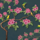 Miniatura fototapety Blühende zarte Magnolie