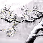 Miniatura fototapety Baum im Schnee