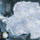 Miniatura fototapety Karte der Antarktis