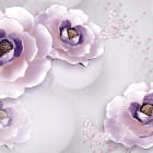 Miniatura fototapety Lila Blumen 3D