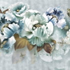 Miniatura fototapety Königsblaue Blumen 3D