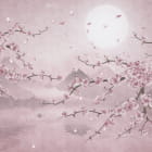 Miniatura fototapety Sakura-Farbe