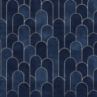 Miniatura fototapety Dunkelblaues Mosaik