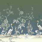 Miniatura fototapety Reiher im Garten
