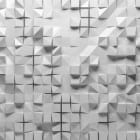 Miniatura fototapety Weißes Mosaik 3D
