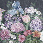 Miniatura fototapety Wunderschöne Aquarellblumen