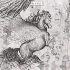 Miniatura fototapety Weißer Pegasus