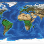 Miniatura fototapety Großer Atlas der Welt