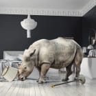 Miniatura fototapety Nashorn 3D