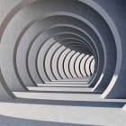 Miniatura fototapety Betontunnel 3D