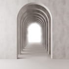 Miniatura fototapety Langer Tunnel 3D