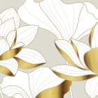 Miniatura fototapety Goldene Lotusblumen