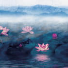 Miniatura fototapety Wilde Lotusblumen