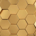 Miniatura fototapety Goldene Wabe 3D