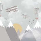 Miniatura fototapety Berge und Luftballons