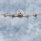 Miniatura fototapety Fliegende Flugzeuge