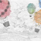 Miniatura fototapety Farbige Luftballons