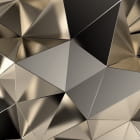 Miniatura fototapety Große 3D-Geometrie