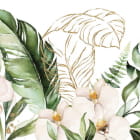 Miniatura fototapety Grünes Laub, Aquarell
