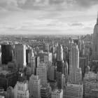 Miniatura fototapety Schwarz-weißes New York