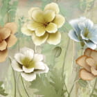 Miniatura fototapety Große Blumen 3D