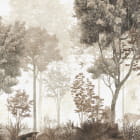 Miniatura fototapety Morgen im Herbstwald