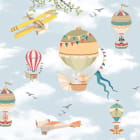 Miniatura fototapety Luftballons fliegen