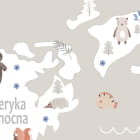 Miniatura fototapety Kinderkarte im Licht  fragment #2
