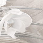Miniatura fototapety Silberne Palmblätter fragment #2