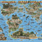 Miniatura fototapety Dinosaurier in der Jurazeit