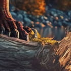 Miniatura fototapety Der Drache fragment #2