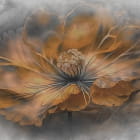 Miniatura fototapety Orangefarbener Ball