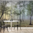 Miniatura fototapety 3D-Birke we wnętrzu kuchni